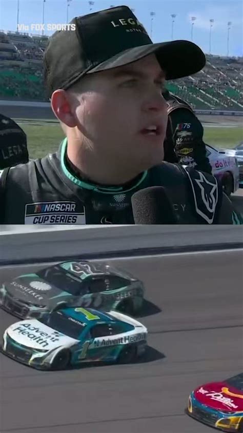 Nascar On Nbc On Twitter Noahgragson Stood His Ground His Take On