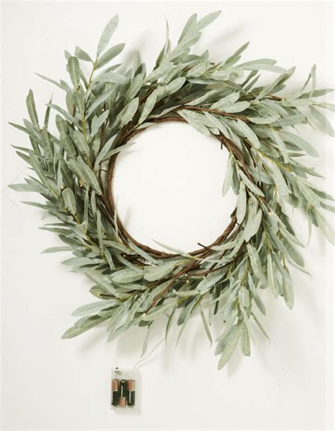 Eucalyptus LED Wreath Gather Place