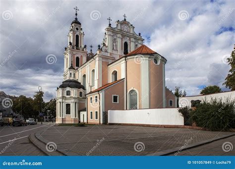 Vilnius is the Capital of Lithuania and Its Largest City. Editorial Stock Image - Image of city ...