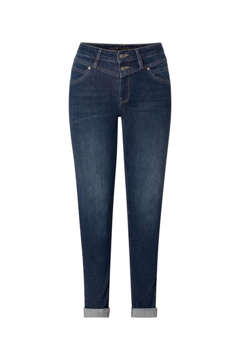 Yesta skinny jeans dark denim | wehkamp