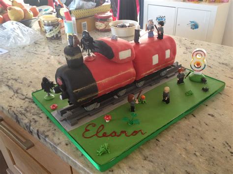 Hogwarts Express Cake First Birthday Parties First Birthdays