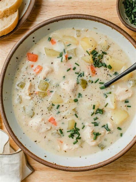 Creamy Chicken Potato Soup Little Spoon Farm