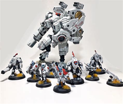 My Tau army so far. : Warhammer40k 