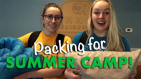 How To Pack For Summer Camp Winning Techniques Camp Youtube