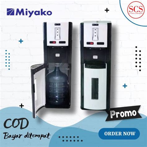 Miyako WDP 300 Dispenser Galon Bawah Air Panas Normal Dingin Hot Cool Miyako WDP 200 Hot