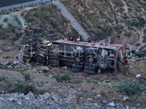 Suman 8 Muertos Tras Accidente De Torton En Autopista Jala Compostela