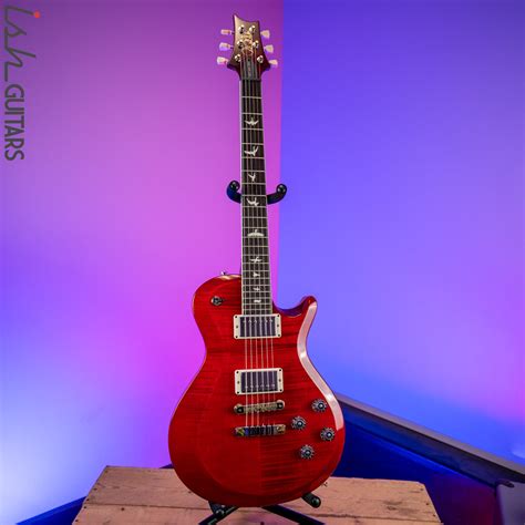 Prs S2 Singlecut Mccarty 594 Scarlet Red Ish Guitars