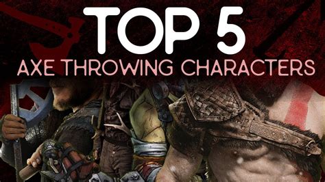 Top 5 Axe Throwing Characters Youtube