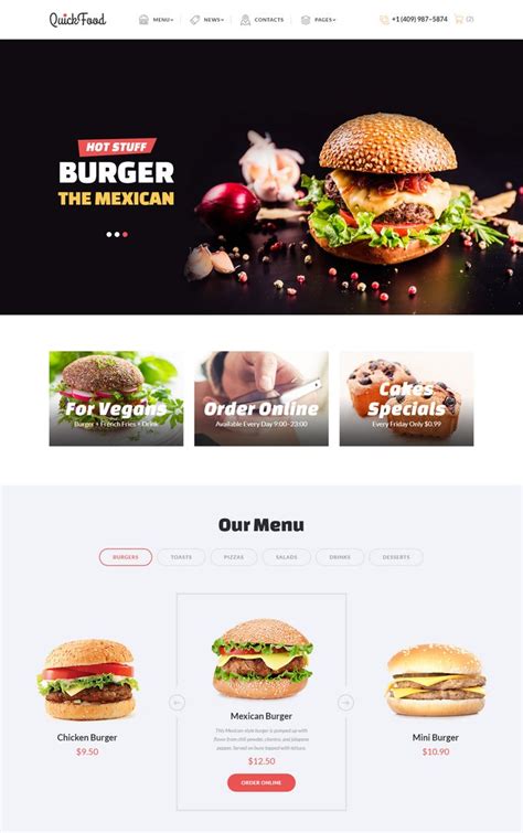 21+ Best Food Delivery Website Templates For Online Store 2019 ...