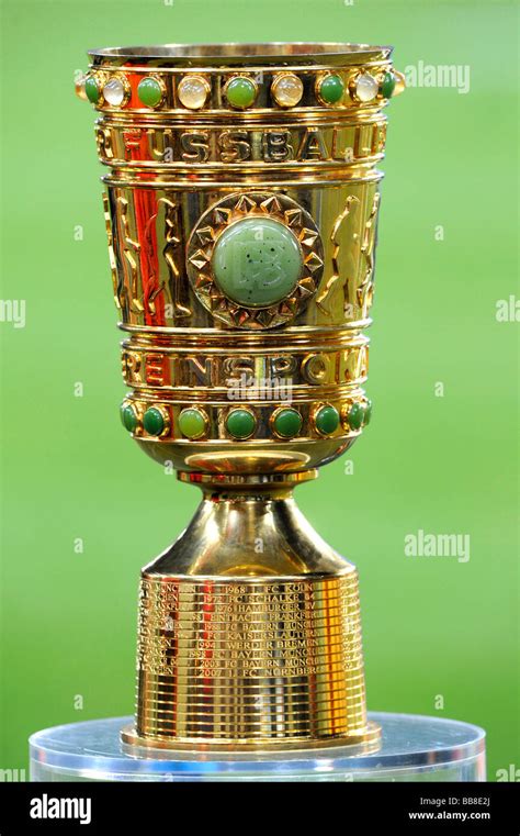 Dfb Pokal German Football Federation Cup Original Trophy Stock Photo