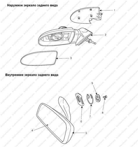 Hyundai Accent | Verna с 2006 года - зеркала заднего вида