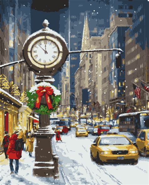 Картини за номерами “Сніговик” – PicbyNumber