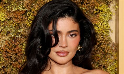 Kylie Jenner Flaunts Ample Assets In Itty Bitty Bejeweled Bikini Photos