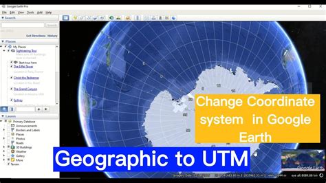 How To Change Coordinate System In Google Earth YouTube