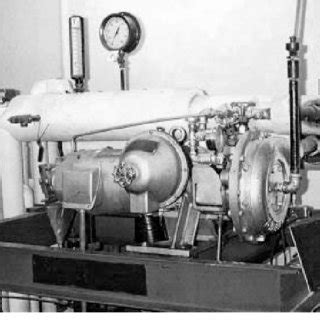 The Westinghouse steam turbine. | Download Scientific Diagram