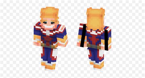 Download All Might My Hero Academia Minecraft Skin For All Might