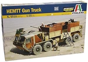 1/35 U.S Army M985 HEMTT 8 X 8 Gun Truck IRAQ Version 13291 - Model Building Kits - Amazon.com