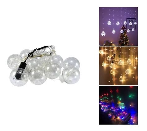 Ripley Guirnalda Luces Bola Led Hada Navidad Cadena Cascada