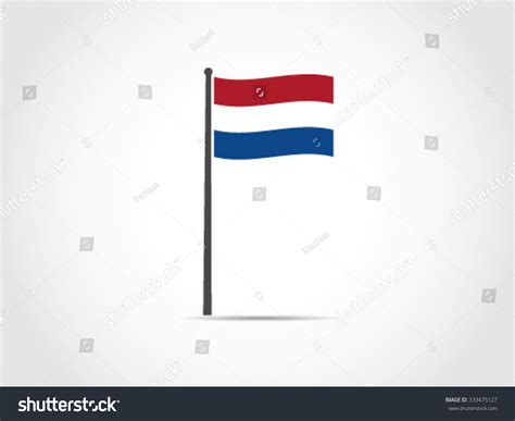 Dutch Holland Flag Stock Vector (Royalty Free) 333475127 | Shutterstock