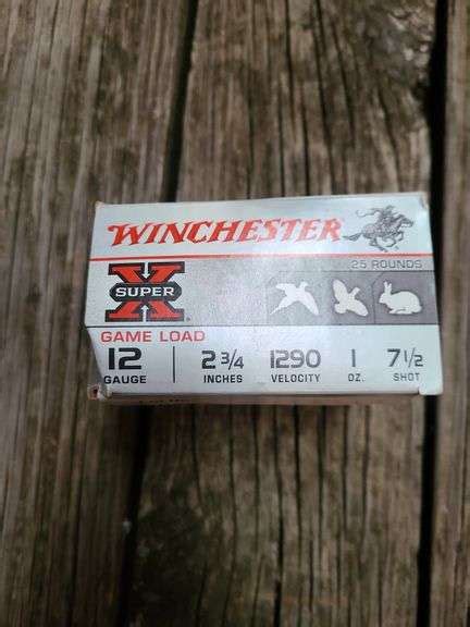 Winchester 12 gauge shells, missing 1. - Schmid Auction