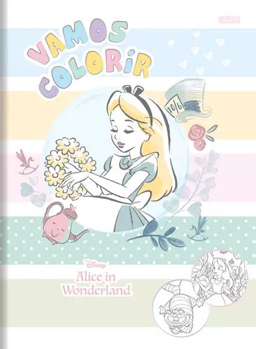 Libro para colorear Alice 8 Fls São Domingos MercadoLibre