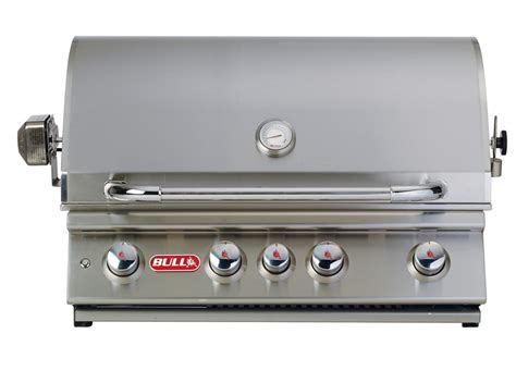 Bull Angus Inch Burner Built In Gas Bbq Grill With Rotisserie