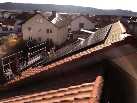 Solaranlage Bei Aschaffenburg Fertig Rolf Johann RJC UG