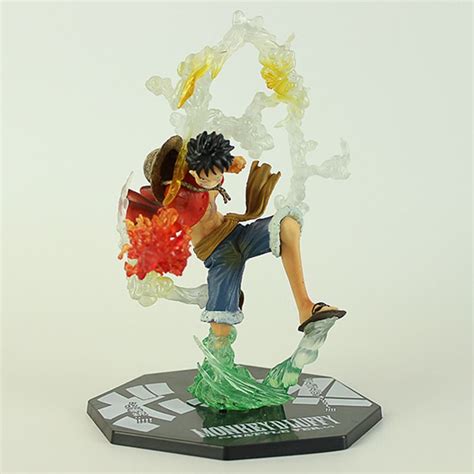 Tek Parça Heykelcik Luffy Ace Roronoa Zoro Şiddetli Savaş Ver PVC