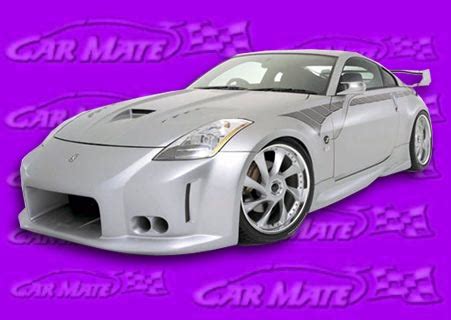 CARMATE Nissan 350Z 2003 Up Z33 VS3 Style Side Skirts Bodykits Aero