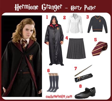 Hermione Granger Costume Halloween Costume Guide