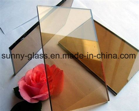 6mm 8mm 10mm Bronze Reflective Glass China Building Glass And Window Glass