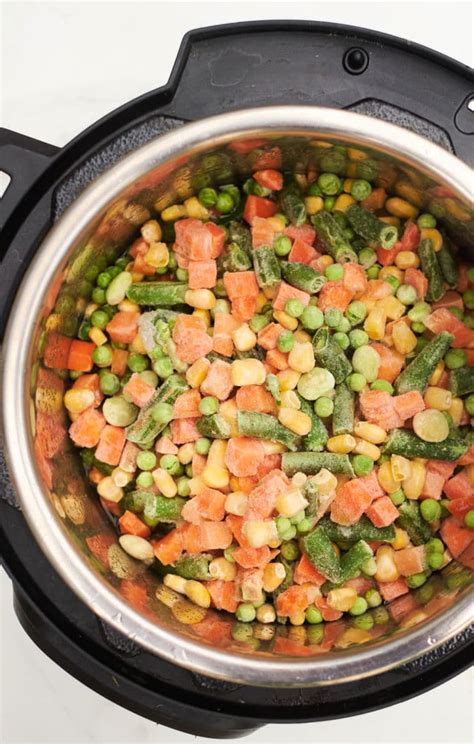 How To Cook Frozen Vegetables In Microwave Instant Pot Air Fryer