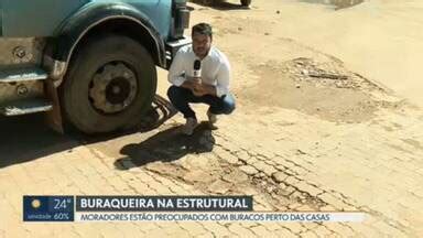 DF1 Buraqueira Na Rua Preocupa Moradores Da Estrutural Globoplay