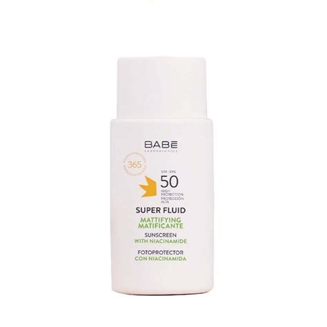 Babe Super Fluid Mattifying Sunscreen SPF Broad Spectrum Oil Control Ml Shopee Philippines