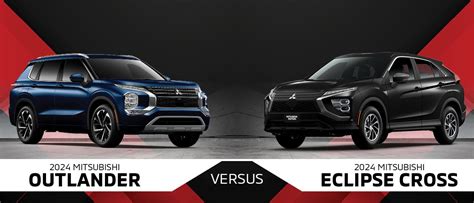 Mitsubishi Outlander vs. Eclipse Cross | Similarities & Differences