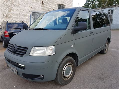 Volkswagen Transporter T5 Покраска авто в Raptor