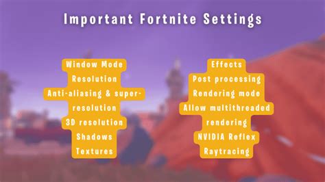 Best Fortnite Graphics Settings: High FPS and Low Latency - Setup.gg