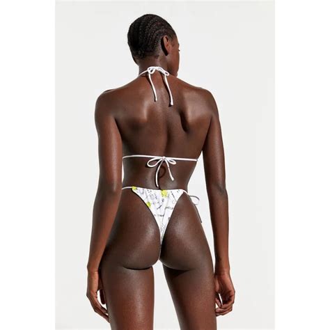 Desigual Bambu Ll Bikini Bottom White Dressinn
