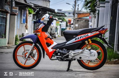 Honda Supra Fit Jadi Sporty Berjubah Repsol Part Partnya Makin Mewah