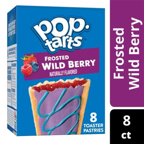 Kellogg's Pop-Tarts Frosted Wild Berry Toaster Pastries, 8 ct - Kroger