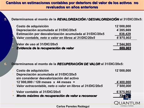 CASOS PRÁCTICOS NIC 36 NORMA INTERNACIONAL DE CONTABILIDAD PPT