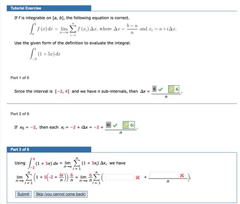 Solved If F Is Integrable On A B The Following Equation Chegg