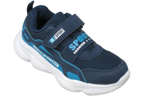 Кроссовки детские «Alemy» синие купить оптом дешево в Новосибирске
