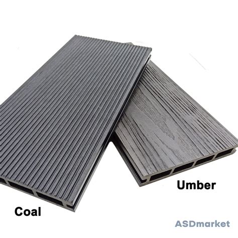 Композитную террасную доску Porch Multi Real Coal 3D купить в Киеве