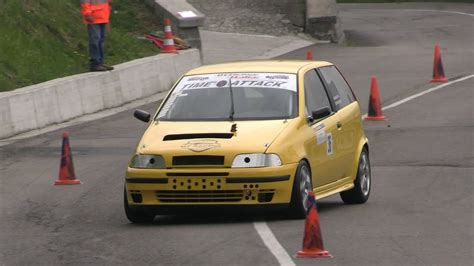 Riccardo Briganti Fiat Punto Gt Onboard Slalom Montefiorino