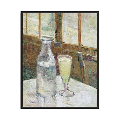 Vincent Van Gogh Poster Art Print Café Table With Absinth - Etsy