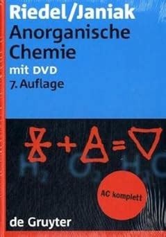 Set Anorganische Chemie Aufl Und Bungsbuch Allgemeine Und