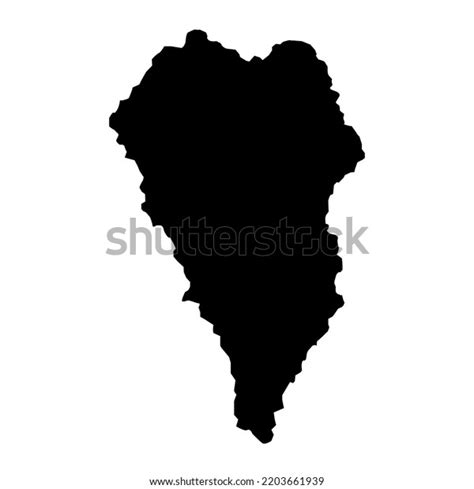 La Palma Island Map Spain Region Stock Vector (Royalty Free) 2203661939 ...