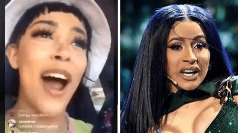 Cardi B Se Irrita Doja Cat Ap S Artista Aparecer Zombando Da Voz Da