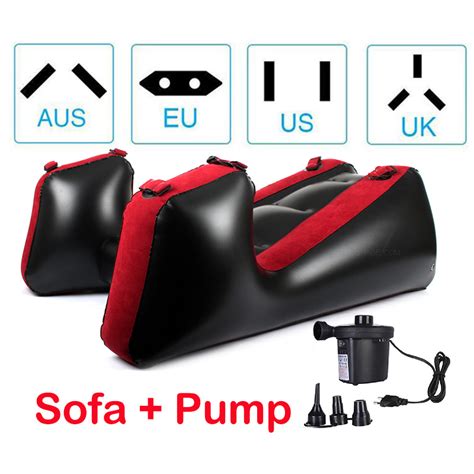 Sex Pillow Inflatable Sofa Handcuff Sex Furniture For Couple Deeper